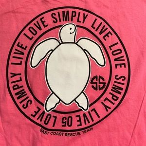 Simply Southern. youth Large turtle t-shirt